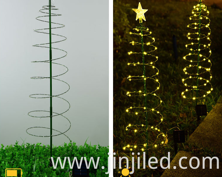 LED Solar Christmas Tree Light